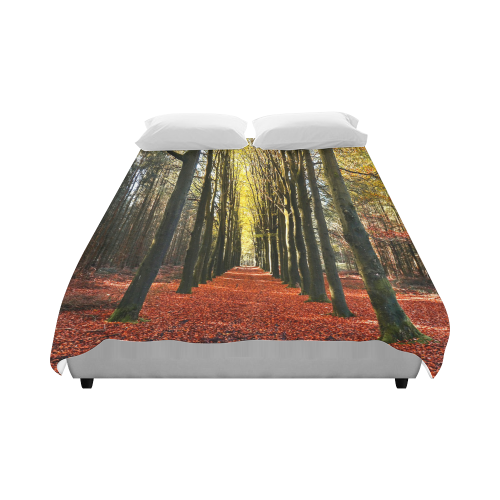 Autumn Forest Path Duvet Cover 86"x70" ( All-over-print)