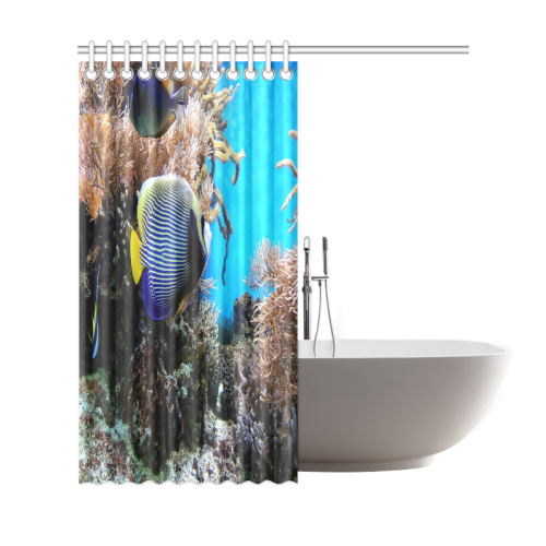 Underwater Tropical Dream Shower Curtain 69"x72"