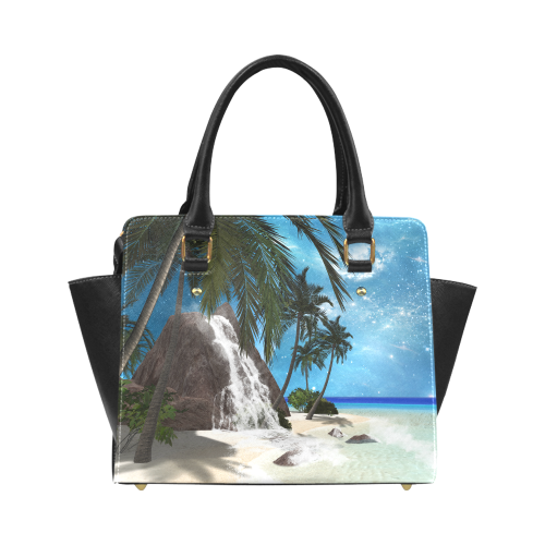 Seascape in the night Classic Shoulder Handbag (Model 1653)