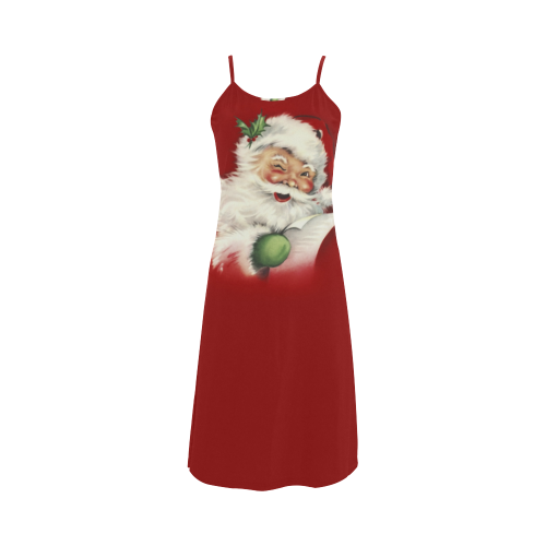 A beautiful vintage santa claus Alcestis Slip Dress (Model D05)