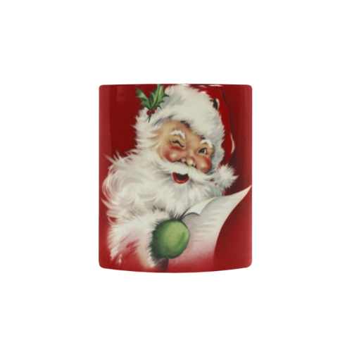 A beautiful vintage santa claus Custom Morphing Mug