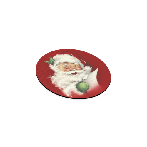 A beautiful vintage santa claus Round Coaster