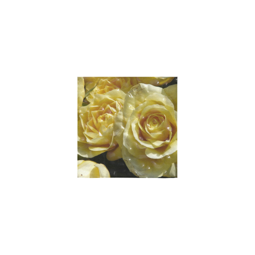 yellow roses Square Towel 13“x13”