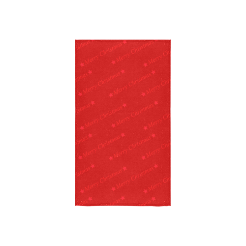 merry christmas,text red Custom Towel 16"x28"