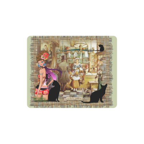 Anton Pieck - Old Bakery Rectangle Mousepad