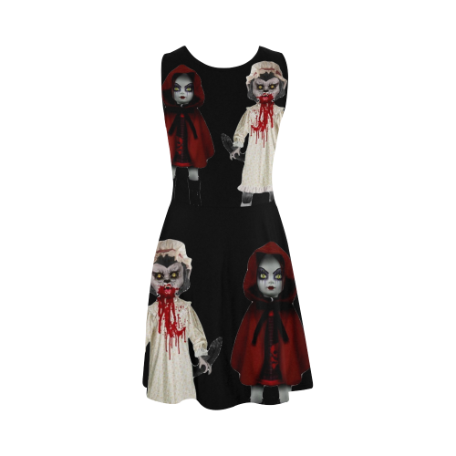 creepy-zombie-little-red-and-w Atalanta Sundress (Model D04)