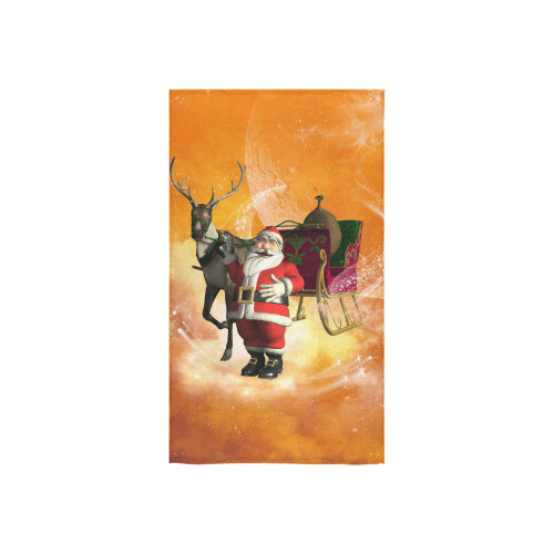 Santa Claus, Christmas design Custom Towel 16"x28"