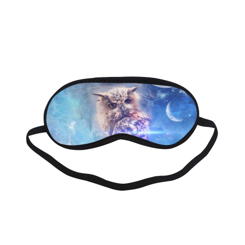 Owl in the universe Sleeping Mask