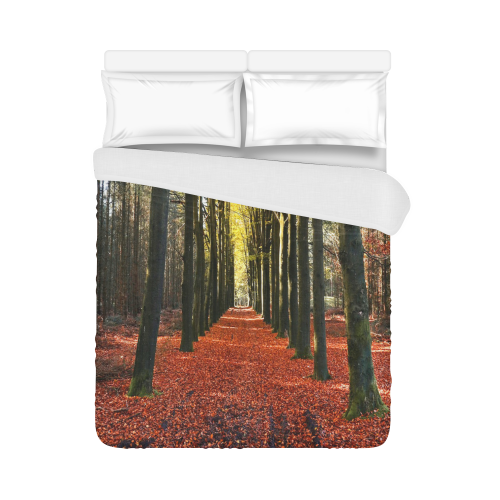 Autumn Forest Path Duvet Cover 86"x70" ( All-over-print)