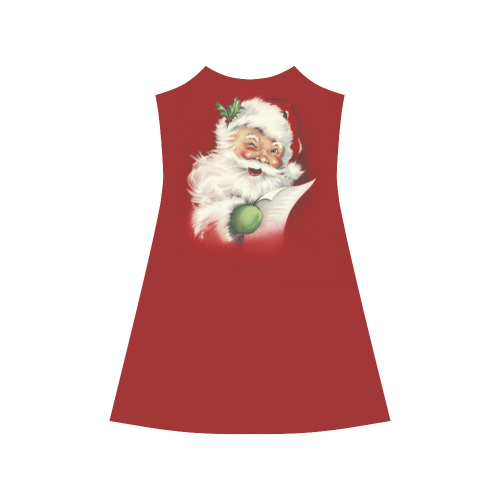 A beautiful vintage santa claus Alcestis Slip Dress (Model D05)