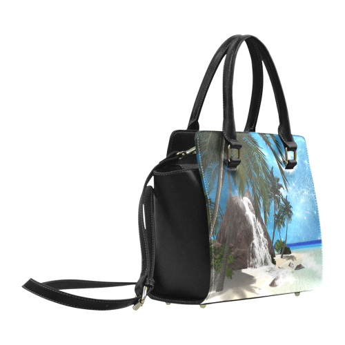 Seascape in the night Classic Shoulder Handbag (Model 1653)