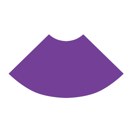 Royal Purple Leaf pattern with solid purple skirt, Atalanta Sundress (Model D04)