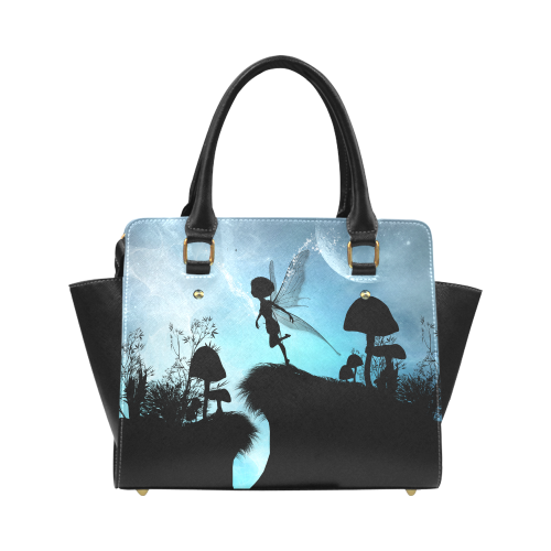 Cute fairy in the night Classic Shoulder Handbag (Model 1653)