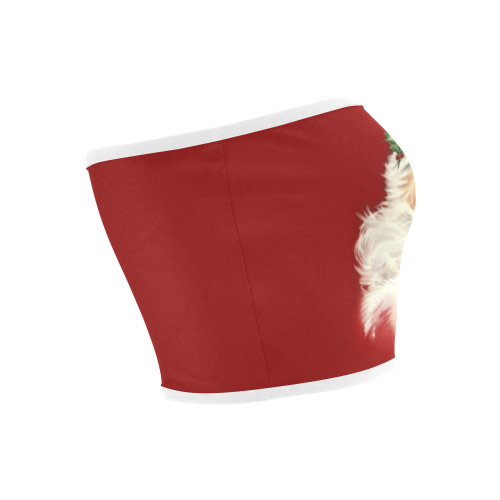 A beautiful vintage santa claus Bandeau Top