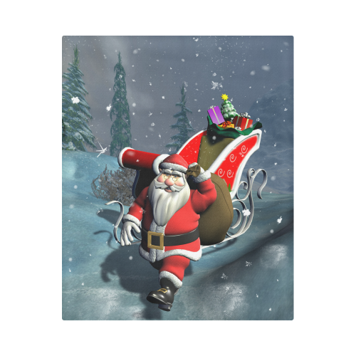 Christmas, Santa Claus Duvet Cover 86"x70" ( All-over-print)