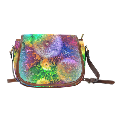Dandelion by Nico Bielow Saddle Bag/Large (Model 1649)