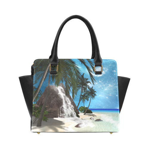 Seascape in the night Classic Shoulder Handbag (Model 1653)