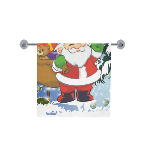 Cute Santa Claus Bath Towel 30"x56"