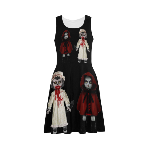 creepy-zombie-little-red-and-w Atalanta Sundress (Model D04)