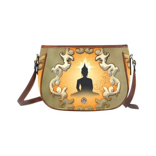 Buddha Saddle Bag/Small (Model 1649) Full Customization