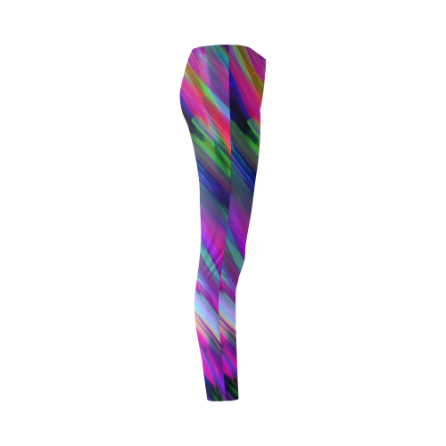 Colorful digital art splashing G400 Cassandra Women's Leggings (Model L01)