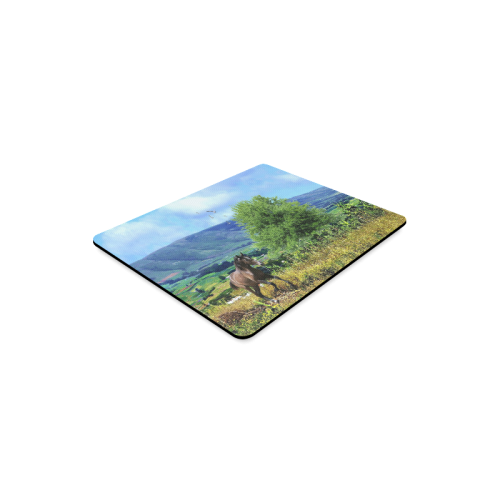 Mountain Side Gallop Rectangle Mousepad