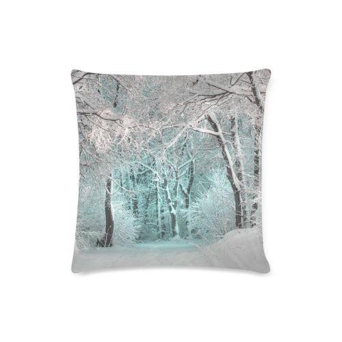 another winter wonderland  3 Custom Zippered Pillow Case 16"x16"(Twin Sides)