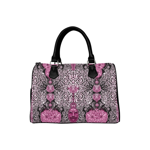 treasury pink Boston Handbag (Model 1621)