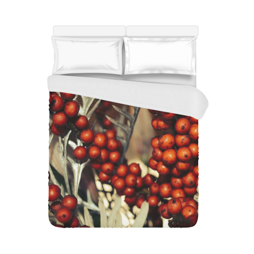 holly berries 715 Duvet Cover 86"x70" ( All-over-print)