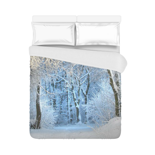 another winter wonderland  Q Duvet Cover 86"x70" ( All-over-print)