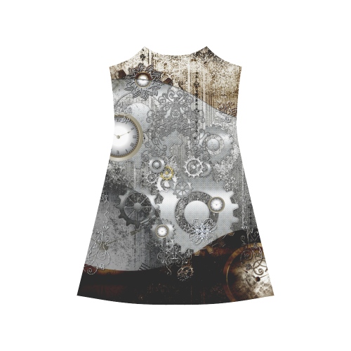 Steampunk in vintage design Alcestis Slip Dress (Model D05)