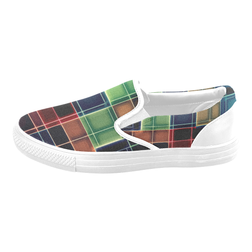 TechTile #2 - Jera Nour Women's Unusual Slip-on Canvas Shoes (Model 019)