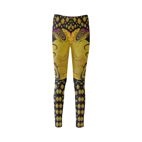 Silent galaxy and space filled of planets Cassandra Women's Leggings (Model L01)