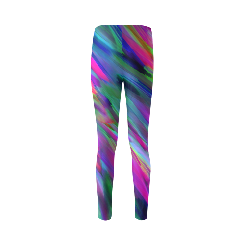 Colorful digital art splashing G400 Cassandra Women's Leggings (Model L01)