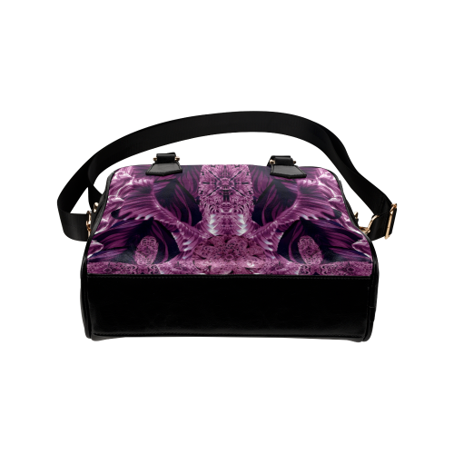 BLUE INK PURPLE Shoulder Handbag (Model 1634)