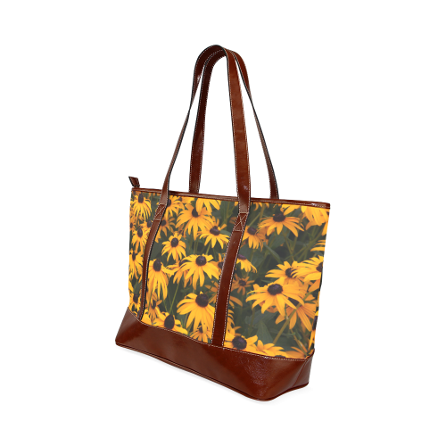 Black-eyed Susans Tote Handbag (Model 1642)