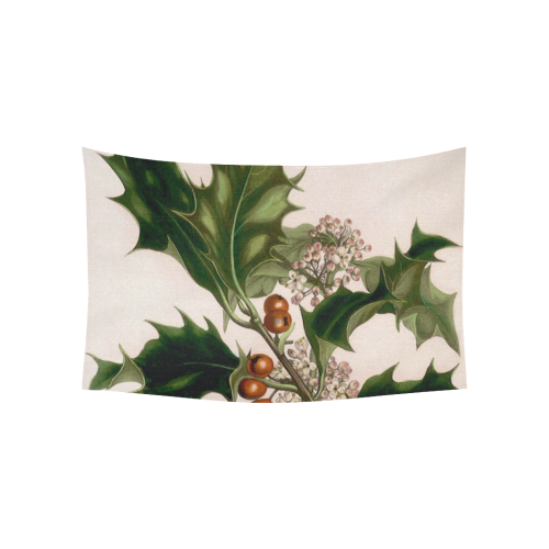 holly berrie 2 Cotton Linen Wall Tapestry 60"x 40"