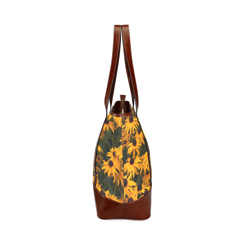 Black-eyed Susans Tote Handbag (Model 1642)