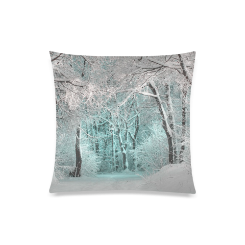 another winter wonderland  3 Custom Zippered Pillow Case 20"x20"(One Side)