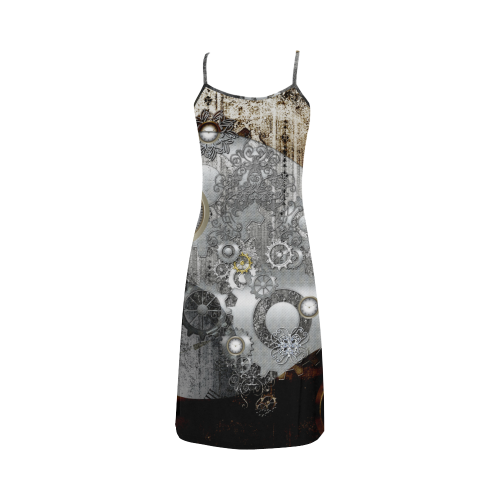 Steampunk in vintage design Alcestis Slip Dress (Model D05)