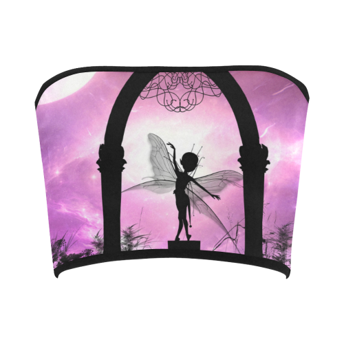 Cute dancing fairy in the night Bandeau Top