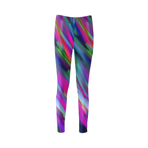 Colorful digital art splashing G400 Cassandra Women's Leggings (Model L01)