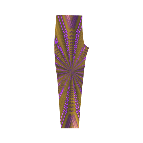 Abstract Attack Capri Legging (Model L02)