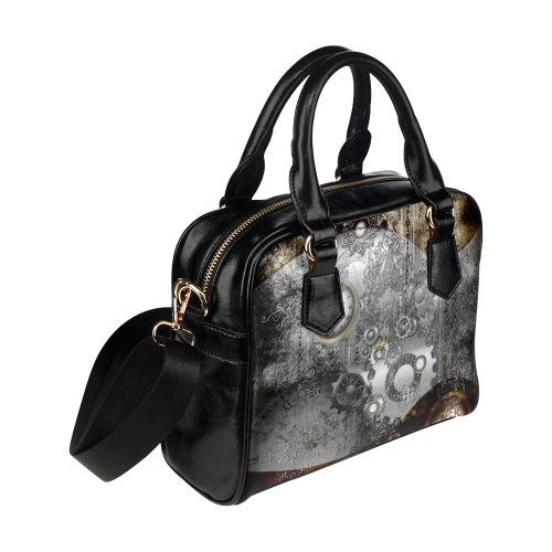 Steampunk in vintage design Shoulder Handbag (Model 1634)