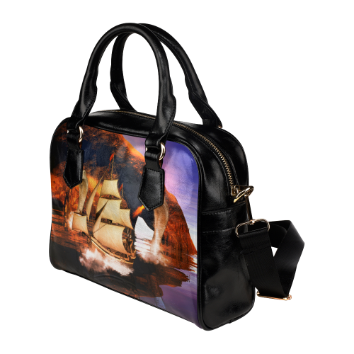 Fantasy seascape Shoulder Handbag (Model 1634)