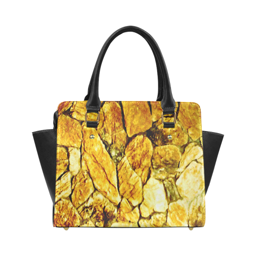 Golden Stones Classic Shoulder Handbag (Model 1653)