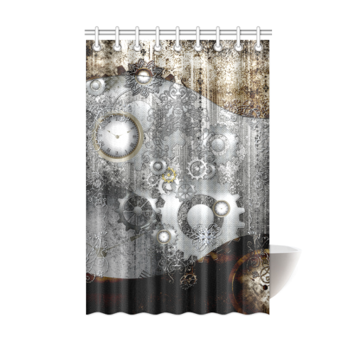 Steampunk in vintage design Shower Curtain 48"x72"