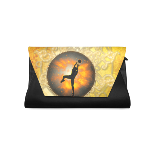Volleyball player Clutch Bag (Model 1630)