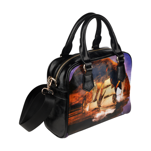 Fantasy seascape Shoulder Handbag (Model 1634)