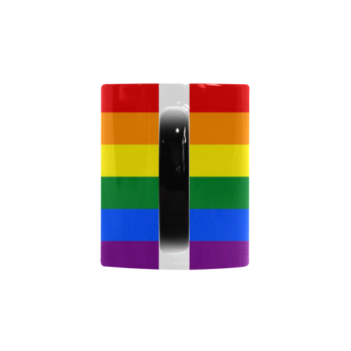 Gay Pride Rainbow Flag Stripes Custom Morphing Mug